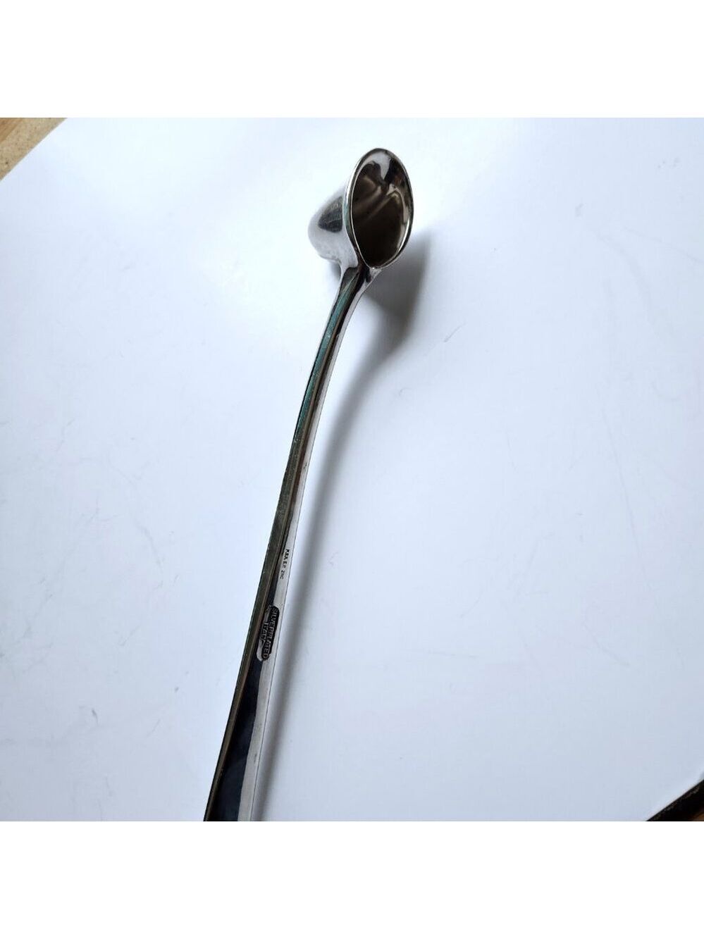 Vintage Silverplated Candle Snuffer F.B.R. Rogers E.P. Zinc 9.75" Made in Italy